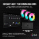 Cooler Procesor Corsair iCUE H150i Elite LCD XT, R?cire cu lichid AIO, Radiator 360mm, Ecran LCD, RGB, Intel LGA 1150/1151/1155/1200/1700/1851/2011/2066, AMD AM5/AM4, sTR4/sTRX4