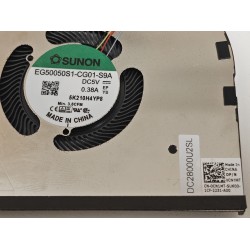 Cooler placa video Laptop, Dell, XPS 15 9530, P91F, P91F004, CN1MT, 0CN1MT, EG50050S1-CG01-S9A, DC28000U2SL, 5V, 0.38A, GPU