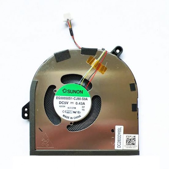 Cooler placa video Laptop, Dell, Precision 5570, P91F, P91F003, MC4KC, 0MC4KC, EG50050S1-CJ80-S9A, DC28000Y6SL, 5V, 0.43A, GPU