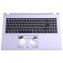 Carcasa superioara cu tastatura palmrest Laptop, Acer, Aspire 3 A315-59, 6B.K6SN2.001, AP3UI000460, AM3UI000500, PK133TY1A00, AEZYXR01010, HQ2101AH31007, NKI15131QQ, argintie, layout US