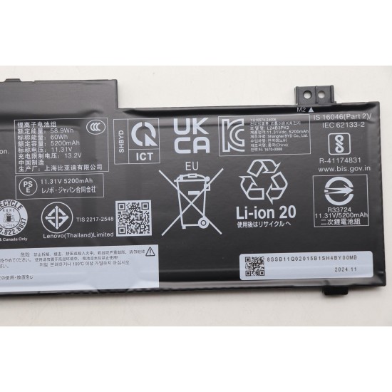 Baterie Laptop, Lenovo, IdeaPad Slim 3 14IRH10 Type 83K0, 5B11Q02011, 3INP6/60/88, L24B3PK2, 11.31V, 5200mAh, 60Wh