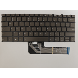 Tastatura Laptop, Lenovo, IdeaPad 5 Pro 14ARH7 Type 82SJ, iluminata, maronie, layout US