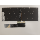 Tastatura Laptop, Lenovo, IdeaPad 1 14AMN7 Type 82VF, iluminata, maronie, layout US
