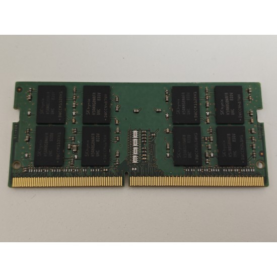 Memorie ram Laptop Hynix 16GB, DDR4, 2Rx8, DDR4-2400, 2400Mhz, HMA82GS6AFR8N-UH, PC4-19200, 1.2V, CL17, Non-ECC, sodimm, 260 pini