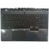 Carcasa superioara cu tastatura palmrest Laptop Gaming, Lenovo, Legion 5-15IMH05 Type 82AU, 5CB0Z26914, AP1HV000700, AM1HV000300, ET1P2000110, iluminata, RGB, 20 pini, gri inchis, layout US