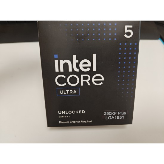 Procesor Intel Arrow Lake Core Ultra 5 250KF, 4.20Ghz pana la 5.3Ghz, 30MB Cache Smart, LGA1851, SA4V3, BX80768250KF, Box