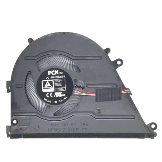 Cooler Laptop, HP, Pavilion Aero 13-BE, 13Z-BE, TPN-W152, M52816-001, DFS5K12115491P-FNA0, NS85C41-20J07, 5V, 0.5A