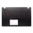 Carcasa superioara cu tastatura palmrest Laptop Gaming, Asus, ROG FX53V, FX53VD, 90NB0DW4-R30US0, 13N1-0BA0T11, 13N1-0BA0F11, iluminare rosie, neagra, layout US