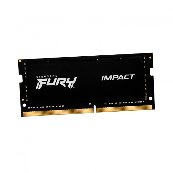 Memorie RAM Laptop, Kingston FURY Impact, 16GB, 1Rx8, DDR5, PC5-44800, 5600MHz, 1.1V, KF556S40IB-16, CL40, Non-ECC, SODIMM, 262 pini