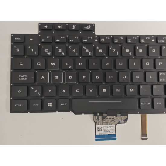 Tastatura Laptop, Asus, ROG Strix GL503VS, iluminata, RGB, layout UK