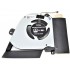 Cooler procesor Laptop Gaming, Asus, ROG Zephyrus M GU502D, GU502DU, 13NR0210AM0901, DFS5K12304363C-FM6F, 6033B0080401 0A, 5V, 0.5A, GPU
