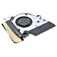 Cooler procesor Laptop Gaming, Asus, ROG Zephyrus M GU502D, GU502DU, 13NR0210AM0901, DFS5K12304363C-FM6F, 6033B0080401 0A, 5V, 0.5A, GPU