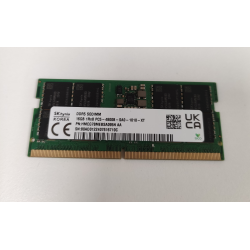 Memorie RAM Laptop, SK hynix, 16GB, 1Rx8, DDR5, PC5-38400, 4800MHz, 1.1V, HMCG78MEBSA095N, CL40, Non-ECC, SODIMM, 262 pini