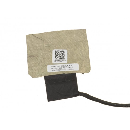 Cablu video LVDS Laptop, Dell, Precision 3480, P165G, P165G001, P165G003, RNMK1, 0RNMK1, DC02C011E00, IDB40, EDP, Cable IR, NTS, 30 pini