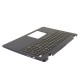 Carcasa superioara cu tastatura palmrest Laptop, Dell, Inspiron 5593, 5594, VG7Y2, 0VG7Y2, 5JK43, 1FRFK, AP2RI0004B0, FA2RI000BB0, CN-05JK43-JTN00-08F-J2V5-A01, CN-0V3KJ0-CMC00-08M-1776-A01, 592282310009, iluminata, albastra layout US