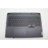Carcasa superioara cu tastatura palmrest Laptop Gaming, Lenovo, Legion Pro 5 16IRX9 Type 83DF, 5CB1P50121, 5CB1P50125, SN21P29720, iluminata RGB, 24 pini, Grey, layout US