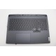 Carcasa superioara cu tastatura palmrest Laptop Gaming, Lenovo, Legion Pro 5 16IRX9 Type 83DF, 5CB1P50121, 5CB1P50125, SN21P29720, iluminata RGB, 24 pini, Grey, layout US