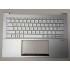 Carcasa superioara cu tastatura palmrest Laptop, Asus, ZenBook 14 UX3405C, UX3405CA, 90NB14W2-R31US1, FBUJI019010, 33UJITAJN90, Silver, layout US