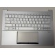 Carcasa superioara cu tastatura palmrest Laptop, Asus, ZenBook 14 UX3405C, UX3405CA, 90NB14W2-R31US1, FBUJI019010, 33UJITAJN90, Silver, layout US