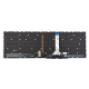 Tastatura Laptop Gaming, Acer, Nitro V16 ANV16-41, N24C4, iluminata, conector 4 pini, negru cu portocaliu, layout US