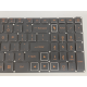 Tastatura Laptop Gaming, Acer, Nitro V16 ANV16-41, N24C4, iluminata, conector 4 pini, negru cu portocaliu, layout US