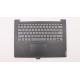 Carcasa superioara cu tastatura palmrest Laptop, Lenovo, Ideapad S145-14API Type 81UV, 5CB0S17035, AP1CS000600, AM1CS000600, EC1CS000200, EC1CS000300, FS441, negru texturat, layout US