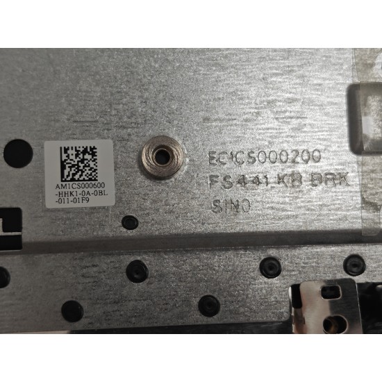 Carcasa superioara cu tastatura palmrest Laptop, Lenovo, Ideapad S145-14API Type 81UV, 5CB0S17035, AP1CS000600, AM1CS000600, EC1CS000200, EC1CS000300, FS441, negru texturat, layout US