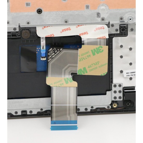 Carcasa superioara cu tastatura palmrest Laptop, Lenovo, Ideapad S145-14API Type 81UV, 5CB0W44159, AP1KU000300, AM1CS000600, FC1CS000200, EC1CS000300, FS441, Iron Grey, layout US
