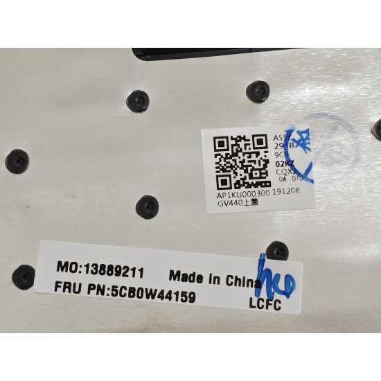 Carcasa superioara cu tastatura palmrest Laptop, Lenovo, Ideapad S145-14API Type 81UV, 5CB0W44159, AP1KU000300, AM1CS000600, FC1CS000200, EC1CS000300, FS441, Iron Grey, layout US
