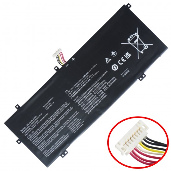 Baterie compatibila Laptop, Asus, VivoBook 14 0B200-03250000, 4ICP6/45/114, C41N1825, C41PP95, 15.4V, 4350mAh, 67Wh