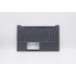Carcasa superioara cu tastatura palmrest Laptop, Lenovo, Yoga Slim 7-15IIL05 Type 82AA, 5CB0X55816, 5CB0X55817, 4BLS2TALV30 3A, FALS2010010, iluminata, gri, layout US