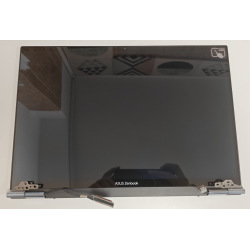 Ansamblu Display complet Laptop, Asus, ZenBook 14 UX3402Z, UX3402ZA, 90NB0WC3-RA0020, 14 inch, OLED, rezolutie WQXGA+, 2880x1800, cu touchscreen, albastru, refurbished