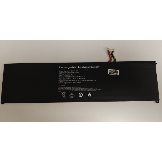 Baterie Laptop, Allview, Albook H, H-8070145P, 7.6V, 5000mAh, 38Wh, 10 pini, 7 activi