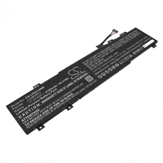 Baterie compatibila Laptop, Lenovo, IdeaPad Slim 3 16IRU9 Type 83E7, CS-LVS314NB, L22B3PF2, 11.31V, 4100mAh, 46.37Wh