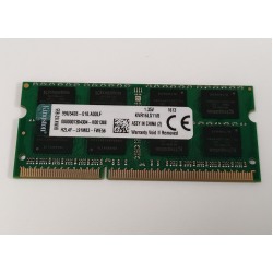 Memorie RAM Laptop, Kingston, 8GB, 2Rx8, DDR3L, PC3L-12800S, 1600MHz, 1.35V, KVR16LS11/8, CL11, Non-ECC, SODIMM, 204 pini
