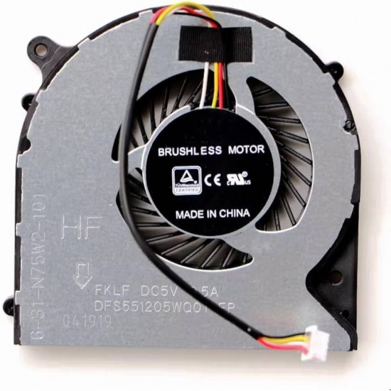 Cooler Laptop, Toshiba, Satellite C75-B, C75D-B, KSB0705HA-DH1S, 6033B0032202, 5V, 0.4A