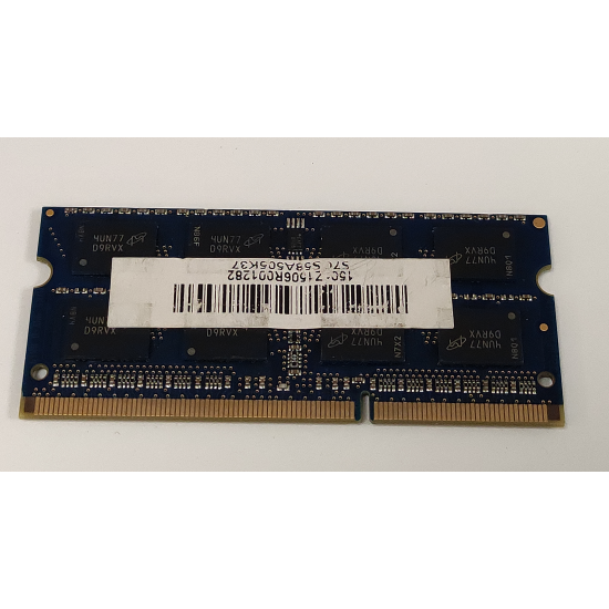 Memorie RAM Laptop, Kingston, 8GB, 2Rx8, DDR3L, PC3L-12800S, 1600MHz, 1.35V, MSI16D3LS1MNG/8G, CL11, Non-ECC, SODIMM, 204 pini