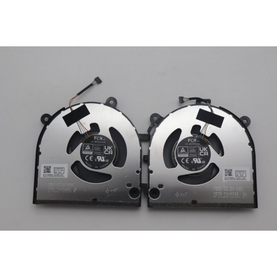 Set coolere Laptop, IdeaPad Pro 5 16AHP9 Type 83D5, DFS5L22H05B85J-FS3C, DC28000LBF0, DFS5L22H15B85J-FS3D, DC28000LCF0, 5V, 0.8A
