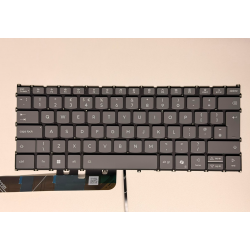 Tastatura Laptop, Lenovo, IdeaPad Slim 5 15ARP10 Type 83J3, iluminata, gri, layout UK