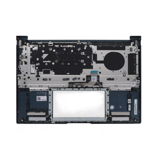 Carcasa superioara cu tastatura palmrest Laptop, Asus, ZenBook 14 UX3405M, UX3405MA, 90NB14W1-R31US1, 13NB11R0P13X1X, 13NB11R0M08011, 33UJITAJN80, Albastru Inchis, layout US