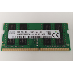 Memorie RAM Laptop, SK hynix, 8GB, 2Rx8, DDR4, PC4-19200, 2400MHz, 1.2V, HMA82GS6AFR8N-UH-8GB, CL17, Non-ECC, SODIMM, 260 pini