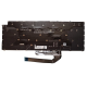Tastatura Laptop, Dell, Aliewanre X16 R1, P120F, P120F001, P120F003, iluminata, RGB, neagra, layout US