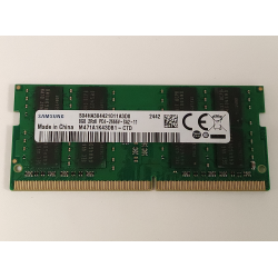 Memorie RAM Laptop, Samsung, 8GB, 2Rx8, DDR4, PC4-21300, 2666MHz, 1.2V, M471A1K43DB1-CTD-2RX8, CL19, Non-ECC, SODIMM, 260 pini
