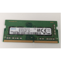 Memorie RAM Laptop, Samsung, 8GB, 1Rx8, DDR4, PC4-19200, 2400MHz, 1.2V, M471A1K43BB1-CRC, CL17, Non-ECC, SODIMM, 260 pini