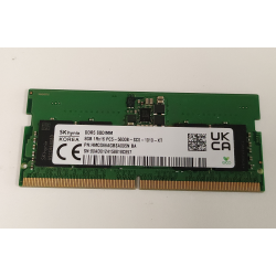Memorie RAM Laptop, SK hynix, 8GB, 1Rx16, DDR5, PC5-44800, 5600MHz, 1.1V, HMCG66AGBSA095N, CL46, Non-ECC, SODIMM, 262 pini
