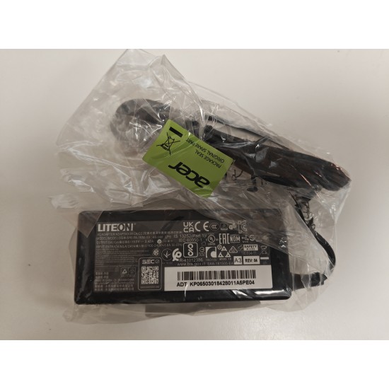 Incarcator Laptop, Acer, Aspire 3 A315-55, A315-55G, A315-55KG, KP.06501.005, PA-1650-50, 19V, 3.42A, 65W, mufa 3.0x1.1mm