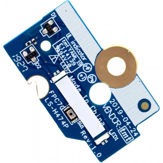 Buton pornire Laptop Gaming, HP, Pavilion 17-CD, 17T-CD, TPN-C142, L56880-001, L56881-001, LS-H474P
