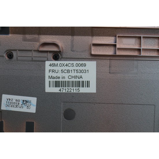 Carcasa inferioara bottom case Laptop, Lenovo, ThinkBook 16 G9 IRL Type 21US, 5CB1T53031, 46M.0X4CS.0069, Artic Grey