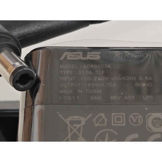Incarcator Laptop, Asus, X451C, X451CA, 0A001-00345200, AD890026, 19V, 1.75A, 33W, mufa 5.5x2.5mm