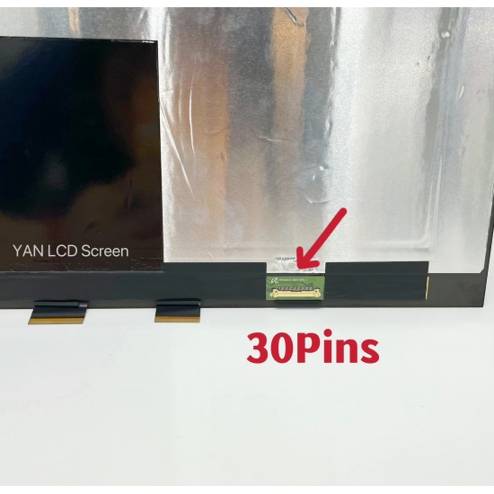 Ansamblu compatibil Display Laptop, Asus, ZenBook Flip S13 UX371E, UX371EA, 90NB0RZ1-R21001, 90NB0RZ2-R21001, ATNA33XC11, ATNA33XC11-0, 13 inch, OLED, rezolutie FHD, 1920x1200, IPS, 30 pini